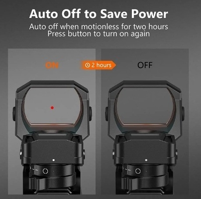 Black Red Dot per la caccia Auto-Shut Down e reticolo professionale Colore Rosso Verde