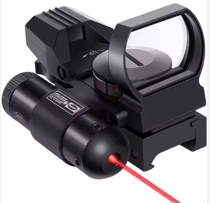 Visore a puntino rosso in lega di alluminio con laser rosso 1x22x33 Combinazione di illuminazione rosso e verde