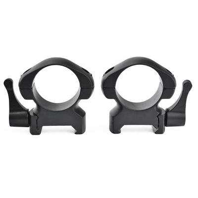 25.4 mm di diametro Acciaio scopo di rilascio rapido montare bracket anello per il profilo medio a basso
