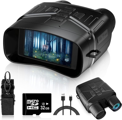 Cattura foto e video chiari con binocoli di visione notturna 4K 3'' Large Screen ABS