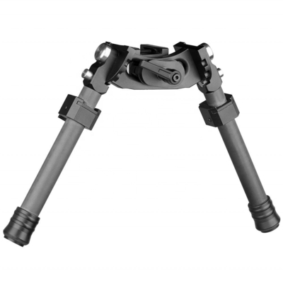 Bipoda regolabile e rimontabile per il campo di caccia da 22 mm Altezza centro 18-25 cm Aluminio