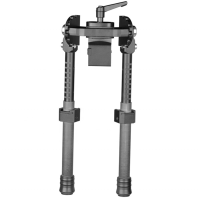 Bipoda regolabile e rimontabile per il campo di caccia da 22 mm Altezza centro 18-25 cm Aluminio