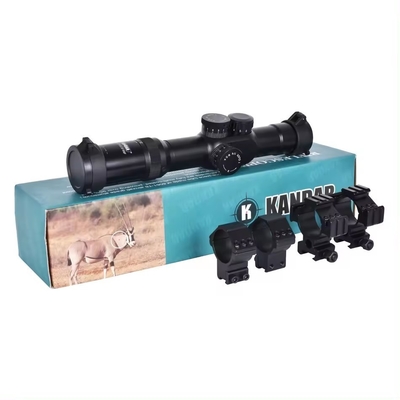 Lenti di 32 mm Diametro Scopo di caccia 2-12x32 SFIR FFP Scopo rosso e verde 35mm tubo