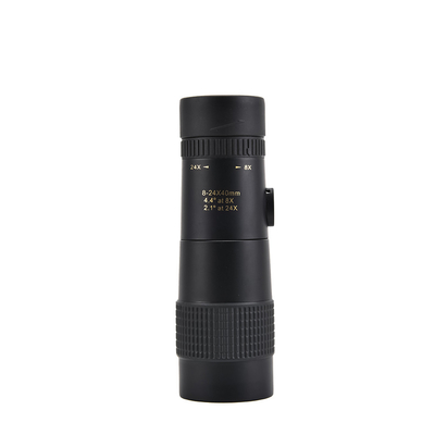 2m Close Focus 8-24x40 Zoom Monocular a lungo raggio con treppiede per telefono