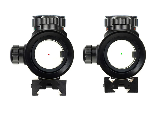 1x40 Red Dot Laser Scope progettato per l'acquisizione rapida e accurata del bersaglio