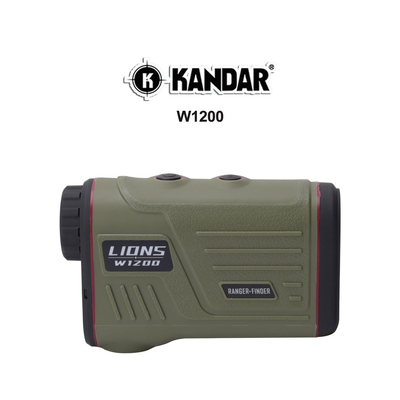 Compatto 127x80x43mm Laser Rangefinder per la caccia al golf 133 yard/1000 yard Campo di vista