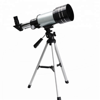 F30070 Scala astronomica monocolare spaziale con specchio obliquo e treppiedi in alluminio