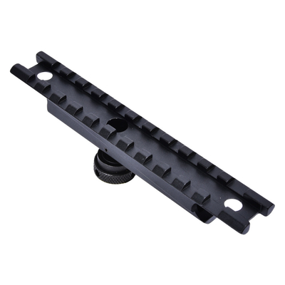 Matte Black Tactical Scope Mount 11mm Slot Carry Handle Mount Adapter Facile installazione
