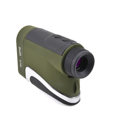 Ultimo 6x25 Laser Rangefinder 5-700m Lunga distanza per la caccia 210g 7° angolo di vista