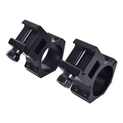 Alto profilo Dual Ring Scope Mount Double Rings Mount Matte Black Centro altezza 21 mm