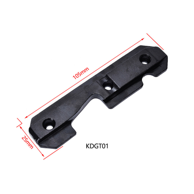 Adaptatore di base di larghezza 25 mm per un facile montaggio su accessori ottico tattico a slot da 11 mm