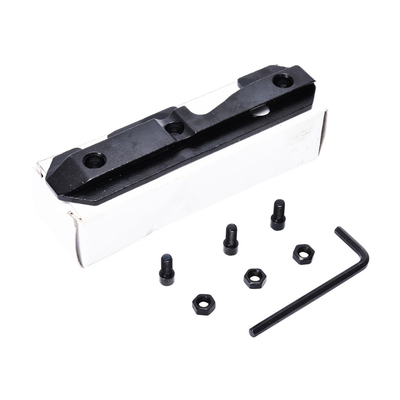 Adaptatore di base di larghezza 25 mm per un facile montaggio su accessori ottico tattico a slot da 11 mm