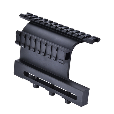 Scope and Laser Fit Y0049 Tactical Optic Side Mount con base di montaggio di larghezza di 21 mm
