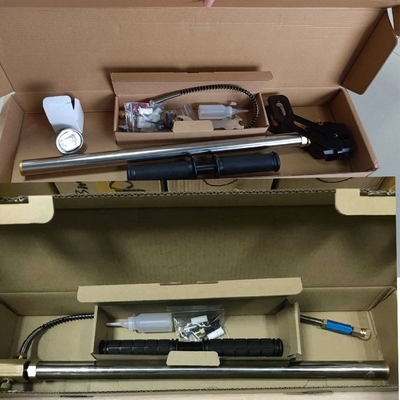 Pompa manuale ad alta pressione 4500psi 300bar Nera per benzina
