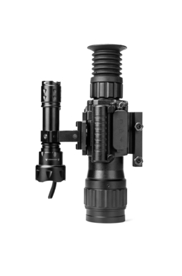 50 mm di rilievo oculare e ±6 diotteri regolabili per la visione notturna Scopo ottico KDS1A