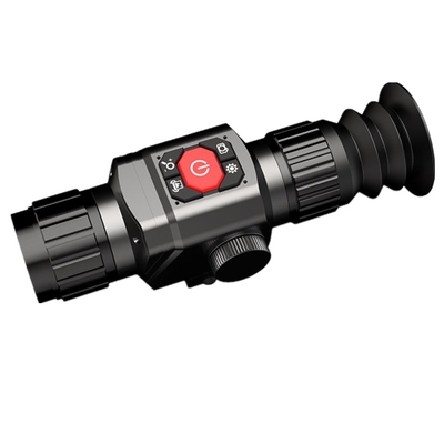 Visione notturna ottica 35 mm Lente portatile di immagine termica Scope per 1800M Distanza di rilevamento