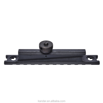 Caccia nero da 11 mm a 20 mm montatura adattatore di conversione con connettore a nocciola del pollice