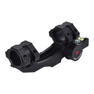 Disegni di precisione con leva a bolla nera opaca Scope Mount Base Angle Indicator