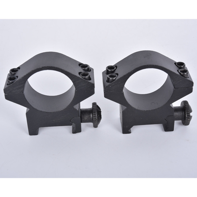 1' Dual Rings Scope Mount per 11/21 mm 25,4 mm di diametro del tubo e 8 mm di altezza della sella
