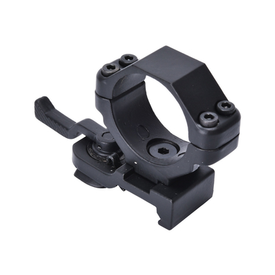Alumini 25-30mm doppi bulloni a rilascio rapido Laser Sight Light Mount per il campo ottico