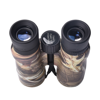 Campeggio impermeabile impermeabile a nebbia binocoli ad alta risoluzione Telescopio 7x40 Set per adulti