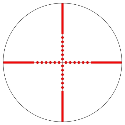 Obiettivo regolabile e luci KD 3-9x40 AOME KANDAR Visione ottica per la caccia