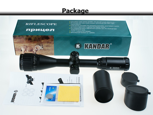 3-9X40 AO Illuminazione Scope di caccia con design impermeabile e impermeabile alla nebbia