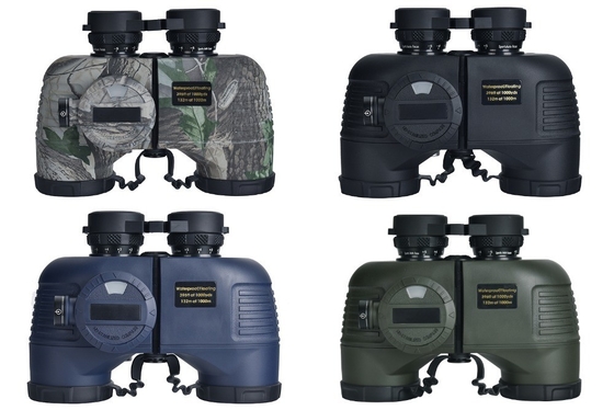 Binocolo per sport all'aperto con illuminazione e bussola di 50 mm di diametro