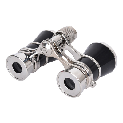 3x ingrandimento Mini telescopio in metallo nobile per corse di cavalli 3x25