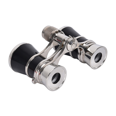 3x ingrandimento Mini telescopio in metallo nobile per corse di cavalli 3x25