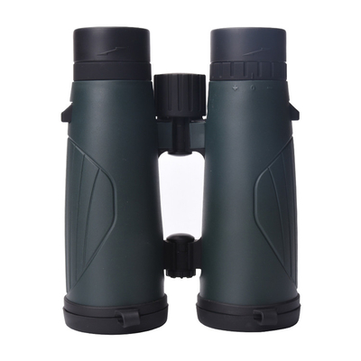 Telescopio verde 10x42 impermeabile e antifoglia per caccia escursioni sport all'aperto binocolo