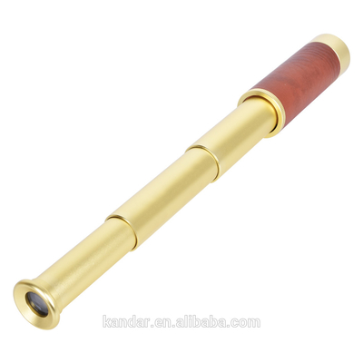 38x135mm Nautico portatile di ottone Speyglass Telescopio monocolare Ottica espandibile 26X32