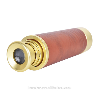 38x135mm Nautico portatile di ottone Speyglass Telescopio monocolare Ottica espandibile 26X32