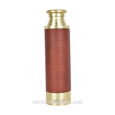 38x135mm Nautico portatile di ottone Speyglass Telescopio monocolare Ottica espandibile 26X32