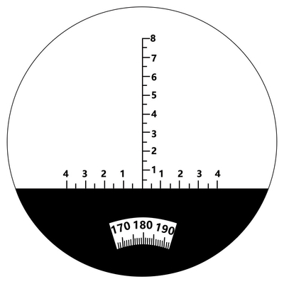 Telescopio marino a ingrandimento 7x con bussola e rangefinder