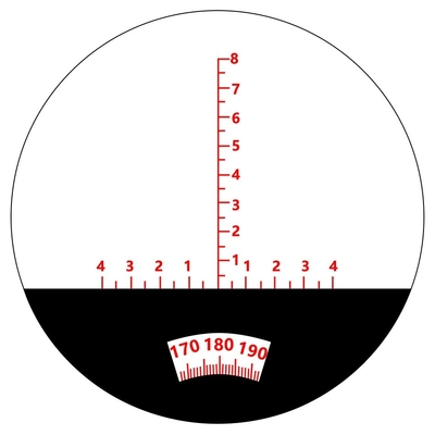 Telescopio marino a ingrandimento 7x con bussola e rangefinder