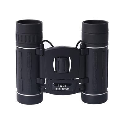 Compatto e resistente 8X21 Bambini Binoculare Bambini Telescopio Centro Focalizzazione 2.6 Pupilla di uscita