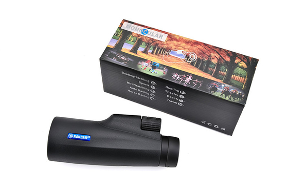 Telescopio monoculare a lungo raggio 12x50 con clip da treppiede e rivestimento a doppia copertura