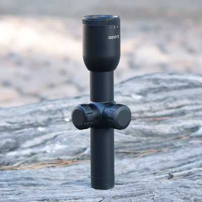 2.5X20 Scope ottico da caccia con lega di alluminio resistente e reticolo di attraversamento