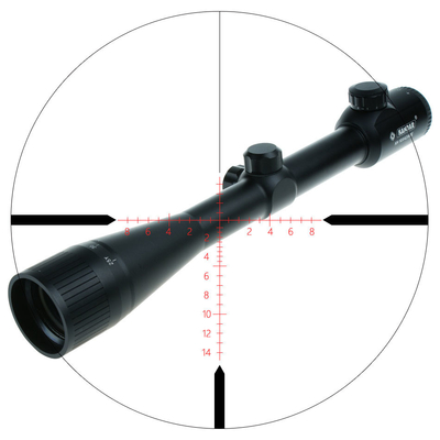 KH 10x42 AOE KANDAR Scope con illuminazione rossa e diametro dell'obiettivo di 42 mm