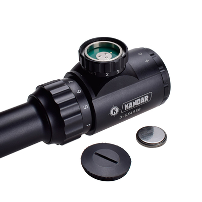 25.4mm diametro tubo shockproof caccia 3-9x40EG aria scope ottico con competitivo
