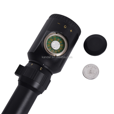 3-9x50E Scope laser a puntino rosso di caccia con reticolo illuminato e vista telescopica