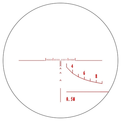 Compatto di caccia 6x32 AOIR Scope con reticolo illuminato e obiettivo regolabile