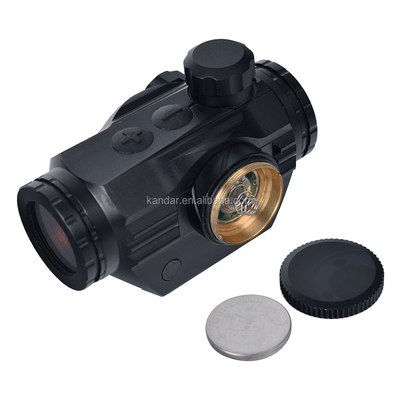 1x Mini Red Dot Sight per l'illuminazione di caccia 6 livelli Tipo di bottone rosso