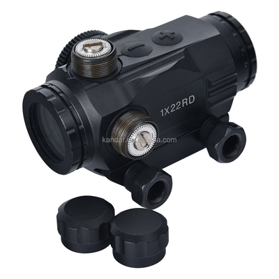 1x Mini Red Dot Sight per l'illuminazione di caccia 6 livelli Tipo di bottone rosso