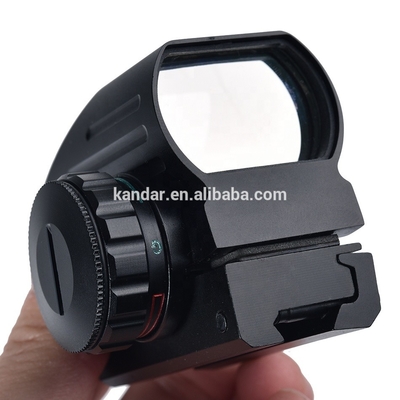 11mm Montaggio Multi-reticolo Red Green Dot Scope Perfetto per i bisogni di sollievo oculare illimitato