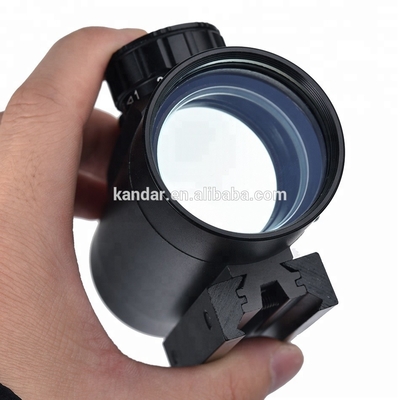 Obiettivo da 40 mm Lenti Knadar 1x40RD Red Dot Scope Visione Precisione Aluminica Legata Ottica