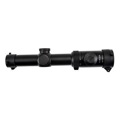 Attrezzature da caccia all'aperto Visione ottica 1-4x24 IR 30 mm con 12,6 mm di diametro della pupilla di uscita