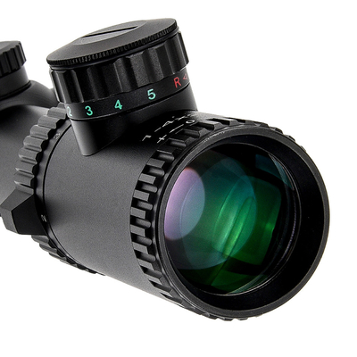 Attrezzature da caccia all'aperto Visione ottica 1-4x24 IR 30 mm con 12,6 mm di diametro della pupilla di uscita
