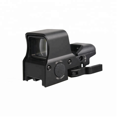 Facile montaggio 63 mm x 53 mm Riflesso 4 reticolo vista a puntino rosso per la caccia Disegno a prova di urti